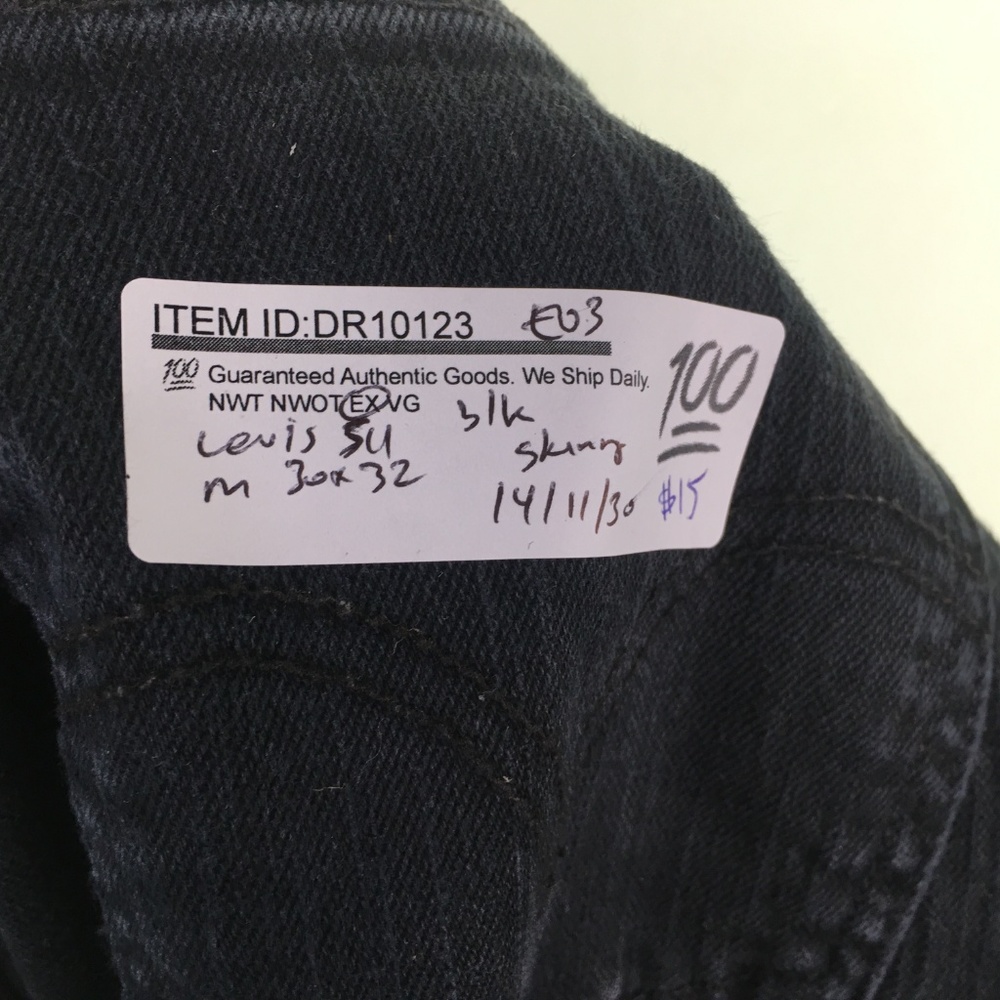 Levi's 511 Classic 30x32 Jeans DR10123 - Picture 6 of 6